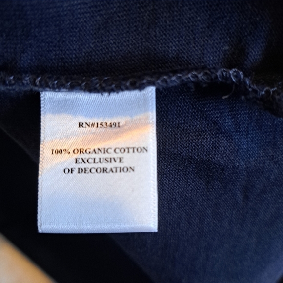 Hope & Henry boys size Medium elbow patch long sleeve polo blue & gold, New - Picture 3 of 6